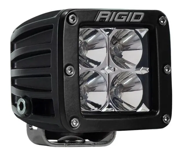 202113 – RIGID IND Driving/ Fog Light, LED Bulb 4 LED Clear Bulb 3-3/16 Inch Square 30 Watt Bulbs Amp Draw 2.14 AMP F...